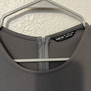 Women’s Gray long sleeve dress from SHEIN!